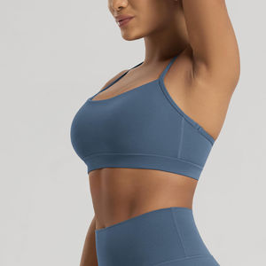 Soutien-gorge de sport personnalisé de qualité supérieure pour femmes, nouveau design, respirant, sans couture, pour la gym et le yoga, vente en gros - Product Image 5