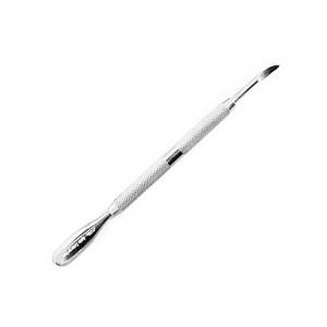 Pousse-cuticules professionnel en acier inoxydable argenté à pointe fine pour manucure, pédicure, nettoyage des cuticules et nail art en salon - Product Image 5