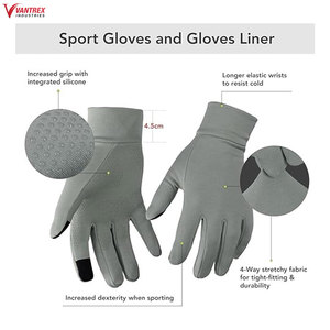 Gants de course unisexes de qualité supérieure, respirants, légers, avec fermeture éclair, fabriqués au Pakistan, meilleur matériau, prix bas - Product Image 6