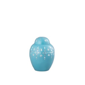 Cremation Urns Hot Selling Customized Wholesale New Design Metal Urn Funeral Supplies for Human Ashes Most Solid Brass <b>Keepsakes</b> - Product Image 1