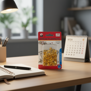 Chinchetas Doradas de Primera Calidad para Uso Decorativo y Funcional - Product Image 2