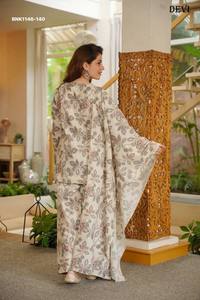 Conjunto de Kurti y Dupatta de Algodón y Seda de Alta Calidad con Estampado Digital, Ropa Étnica de Moda, Venta al Por Mayor - Product Image 5