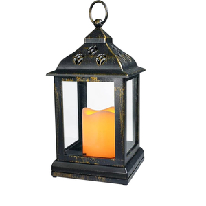 Maravilloso Diseño de Portavelas de Metal Negro para Decoración del Hogar y Jardín, Centro de Mesa Decorativo Estilo Castillo de Hierro a un Precio Razonable - Product Image 2