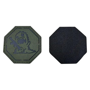 Patch en cuir gravé avec logo personnalisé |   Étiquette de marque en PU thermoscellable pour vestes en jean et sacs |   Approvisionnement direct d'usine - Product Image 3