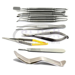 7-Piece Oral ENT Maxillofacial Surgery Dental Instrument Set Reusable Manual Power Source Implant Tools By <b>Blush</b> Surgical - Product Image 2