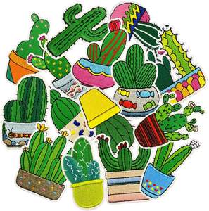 Wholesale Fashion Embroidery Patches Custom Chenille <b>Iron</b> <b>On</b> Fabric Patches Decorative Clothing <b>Badges</b> for Hats Jackets Jeans - Product Image 3