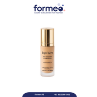 Fabrication OEM, certifiée Bpom Halal, fond de teint correcteur hydratant à couvrance totale, résistant à l'eau, longue tenue 24 heures, contrôle du sébum