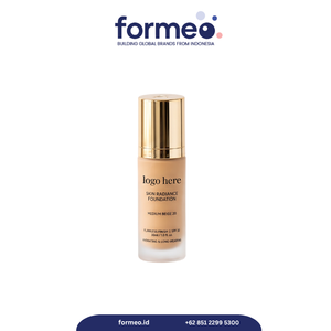 Fabrication OEM, certifiée Bpom Halal, fond de teint correcteur hydratant à couvrance totale, résistant à l'eau, longue tenue 24 heures, contrôle du sébum - Product Image 3
