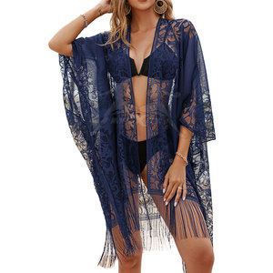 Cubierta de traje de baño ligera de primera calidad con tela transpirable y elegante para el verano - Product Image 2