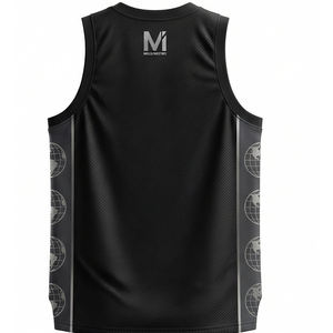 Conjunto de Camiseta y Pantalones Cortos de Baloncesto Profesional, Uniforme de Entrenamiento Atlético, Ropa Deportiva Transpirable, Equipación de Equipo Maluza Industries - Product Image 3