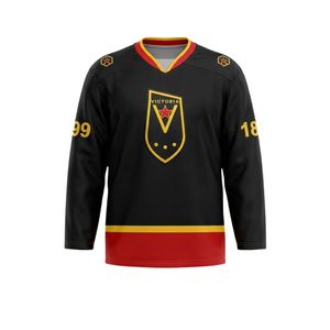 Camisetas de Hockey sobre Hielo Reversibles y Transpirables, 100% Poliéster, Camuflaje, Nombre del Jugador Personalizado, Servicio OEM, Impresión por Sublimación en Cuatro Direcciones - Product Image 1