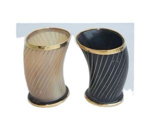 New Arrival Natural Buffalo Horn Beer Glass For Party Event Hand Polished Vintage Viking Mug Tankard <b>Drinkware</b> Cup Bar <b>Accessory</b> - Product Image 2