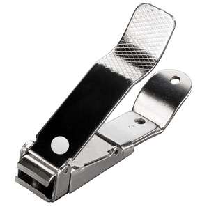 Coupe-ongles anti-éclaboussures en acier inoxydable avec lame incurvée et affûtée, ouverture large, solution professionnelle de manucure avec récupérateur - Product Image 6