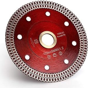 Lame diamantée de 4 pouces sans éclats pour la découpe de carreaux de porcelaine avec des bords propres - Product Image 1