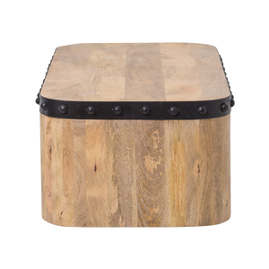 Mesa de centro de madera de mango Vandana Aston Solace - Product Image 4