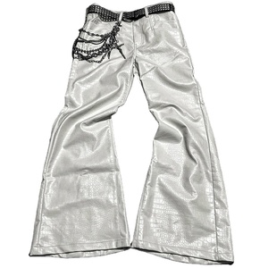Fabricant de jeans personnalisés : Nouveaux jeans en denim pour hommes, coupe droite, style vintage américain, effet délavé et vieilli, style urbain, vente en gros - Product Image 4