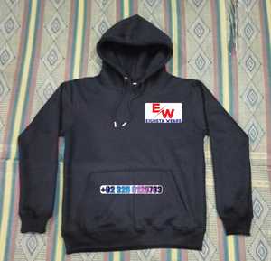 Sweat-shirts à capuche unisexes surdimensionnés à manches régulières, respirants, avec fermeture éclair, en polyester/coton 360g, personnalisables avec logo, vente en gros du fabricant - Product Image 2