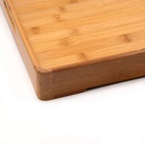 Plateau de service en bois naturel de qualité supérieure fait à la main avec poignée découpée classique taille personnalisée pour la maison Table à manger service de nourriture et décor - Product Image 6