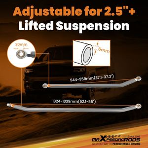 1984-2001 Jeep Cherokee XJ 97-06 Wrangler TJ ZJ MJ Steering Crossover Kit 87602972 Truck Steerings - Product Image 2