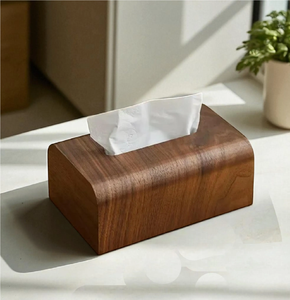 Caja de pañuelos de madera de alta calidad, la más demandada, últimas novedades, accesorios de decoración de mesa, soporte de pañuelos de madera de primera calidad - Product Image 5