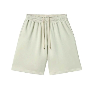 Hot Personalized New Design Breathable Waterproof Quick Dry Eco Friendly Solid Casual Men's <b>Shorts</b> Elastic Waist Low Price - Product Image 1