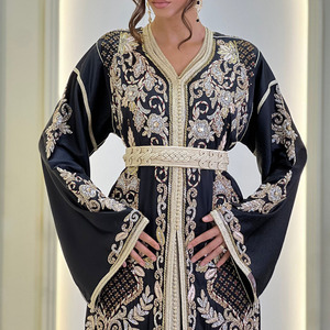 Moroccan Bride Traditional Bridal Dress Handmade Kaftan Wholesale Clothing Manufacturer Moroccan Bride Luxury Wedding Outfit - Product Image 5