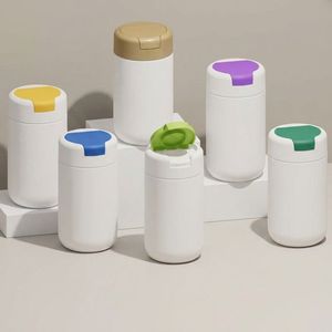 Bouteille Ronde en PEHD de 200 ml en Gros, Portable, Qualité Alimentaire, avec Bouchon Flip, pour Médicaments et Vitamines, Fabriquée au Vietnam - Product Image 2