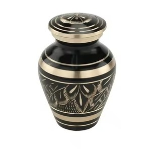 Modern Aluminium <b>Keepsake</b> Urns Small Memorial Urn Mini <b>Ashes</b> Holder Cremation Funeral <b>Keepsake</b> Decor - Product Image 2