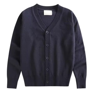 Pulls d'école personnalisés unisexes avec logo brodé en laine/acrylique respirant à séchage rapide, uniformes scolaires, cardigans pour étudiants - Product Image 3