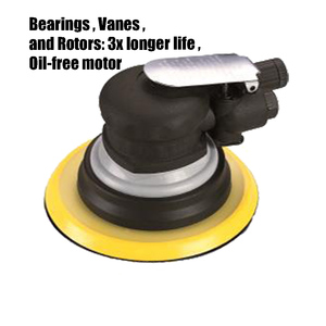 Lijadoras orbitales aleatorias 12.000 RPM 5mm Lijadora de herramientas de aire sin vacío para lijadora de aire de coche OBS-N6 - Product Image 1