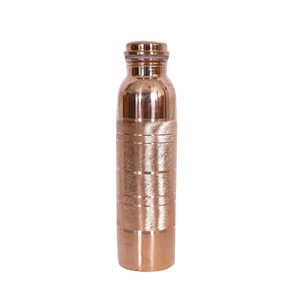 100% Pure Copper Classic Hammered Surahi Design <b>Large</b> Capacity Portable Eco-Friendly <b>Water</b> <b>Bottle</b> for Outdoor Camping Wedding - Product Image 1