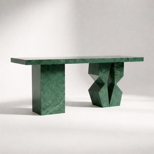 Mesa Consola Moderna de Mármol Verde - Product Image 3