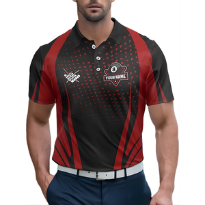 Chemises de bowling respirantes en toile unie pour hommes, personnalisables par sublimation, vente en gros - Product Image 6