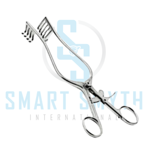 Écarteur auto-serrant vétérinaire Travers en acier inoxydable, écarteur de plaies chirurgical, instrument de chirurgie animale pour le bétail - Product Image 4