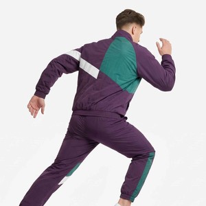 Custom Windbreaker Tracksuit Two Piece Set Zip up <b>Jacket</b> Sweatsuit Nylon Zipper Track Suit Men Sweat Suits - Product Image 3