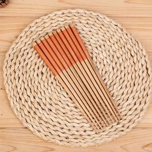 Ensemble de baguettes réutilisables écologiques en bois de haute qualité, 100% bois, durables, 5 couleurs et 5 types de bois, pour cadeaux d'affaires - Product Image 5