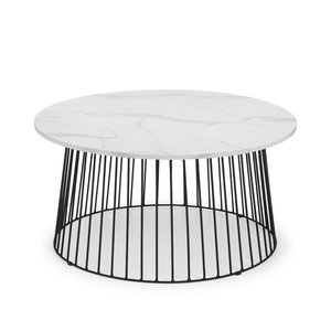 Table basse moderne faite à la main avec plateau en verre/vrai marbre/métal et structure en aluminium/fer/verre/marbre/acier/laiton – DESIGN UNIQUE pour salon - Product Image 5
