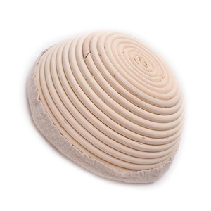 Vietnam natural rattan core Banneton Bread Proofing Basket 9 inch Set of 2 Sourdough <b>Round</b> Bowls MOQ Handmade Rattan basket - Product Image 5