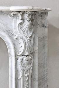 Chimenea de Mármol Natural de Primera Calidad con Control Remoto, Diseño Moderno Independiente para Salas de Estar Interiores - Product Image 3