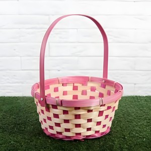 Bamboo <b>Storage</b> <b>Baskets</b> Natural Flower Fruit Gift Packing Container <b>Basket</b> Large Medium <b>Small</b> Custom Size Upon Request - Product Image 2