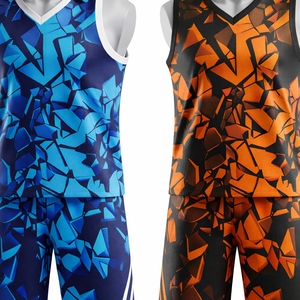 Uniforme de Baloncesto sin Mangas de Secado Rápido Unisex de la Mejor Calidad, Cómodo, de Poliéster, para Adultos, Colores Personalizados, Logotipo Personalizado - Product Image 2