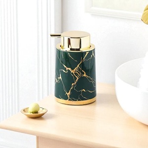 Support de pompe à savon de style luxueux, parfait pour le comptoir de la salle de bain, distributeur de savon liquide de luxe et décoration intérieure - Product Image 6