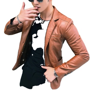 Customizable OEM High Quality Winter <b>Jacket</b> <b>for</b> <b>Men</b> Genuine Leather Canvas Front Logo Quick Dry Breathable Zipper Closure Sale - Product Image 6