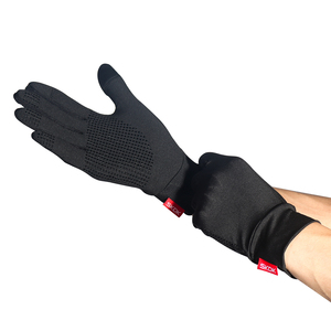 Gants de cyclisme à doigts entiers gris-vert antidérapants unisexes pour l'été - Product Image 2