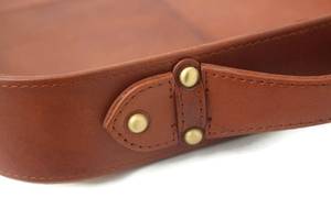 Estuche de Cuero Genuino Personalizado para Relojes, Caja Organizadora de Escritorio, Estuche de Exhibición de Cuero Hecho a Mano GLTY-0026 - Product Image 3