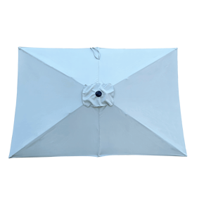 Sombrilla de Jardín/Patio/Piscina Impermeable de 6 x 9 pies con Manivela, Botón de Inclinación y Base para Piscina - Product Image 2