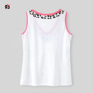 Camisetas sin mangas para mujer, producto más reciente, 100% poliéster, impresión por sublimación, ropa informal para gimnasio y Fitness, moda OEM para mujer - Product Image 2