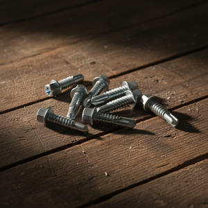 PDC Hex Head Self-Drilling <b>Screws</b> Carbon Steel Zinc/<b>Galvanized</b>/Phosphate Metric/Inch Class 8 Grade Customizable Length Standard - Product Image 1