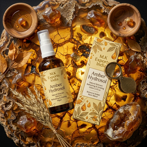 Agua Floral de Ámbar Pura al por Mayor, 100% Natural, Destilada al Vapor para Tónico Facial, OEM, Marca Privada - Product Image 4