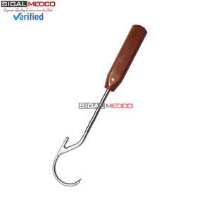 Guía Pasacables de Acero Inoxidable de la Mejor Calidad para Uso Ortopédico y Veterinario, Instrumento Quirúrgico con Mango de Fibra, Tamaños de 45 mm y 70 mm - Product Image 4